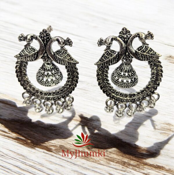 Oxidised Jhumka Earring For Women